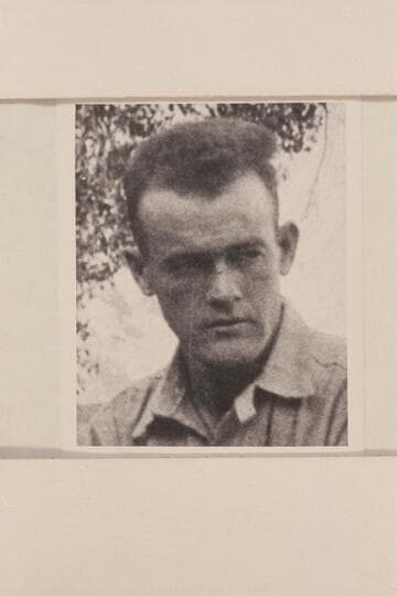 John H. Clogston. Cook with the Chenoweth party. At camp in Cataract Canyon 21.7 miles below the mouth of the Green River. 8:20 AM