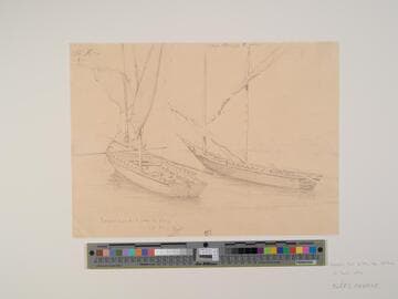 Barques sur le lac de Genève près d'Evian Voyage Pittoresque