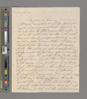 Shackleton, Abraham. Letter to Elizabeth (Pim) Pike