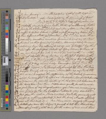 Jones, Rebecca. Letter to Richard Shackleton