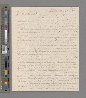 Jones, Rebecca. Letter to Richard Shackleton