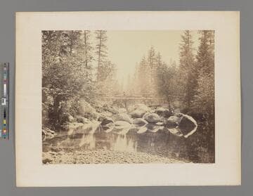 [Bridge over the Merced at Clark's, Yosemite]