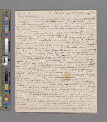 Roper, John. Letter to Richard Shackleton