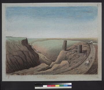 Between Forks of the Platte River - near Ash-Hollow