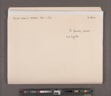 Pillot family papers, folder 11, Documents, 1828-1858