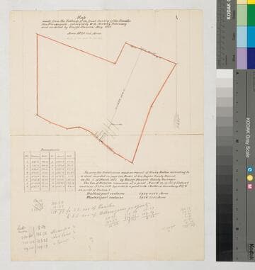 Map made from the Tablings.; Rancho San Francisquito