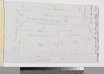 Amestoy, Domingo - Map copied from Assessor's Office map