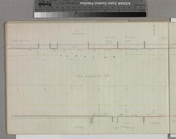 Los Angeles Street Extension, Sewer : center lines & sidewalks