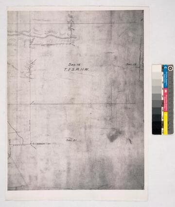 Map of that part of the Rancho Paso de Bartolo. Described in a deed from Pio Pico to B. Cohn. surveyed at the request of Chas Prager et al