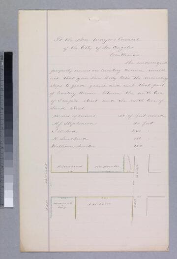 Cemetery Avenue - between Sand & Temple Sts