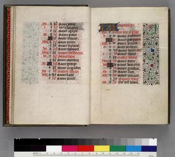 Book of Hours, use of Paris: [manuscript], middle of the 15th century