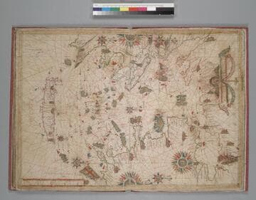 Portolan atlas, French : [cartographic material] : [manuscript]
