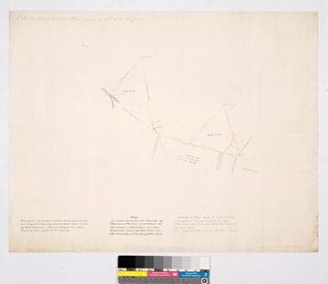 Map of Lines between the lands of Thomas Phelan and that of Dunlap & Standifer in the Rancho Paso de Bartolo