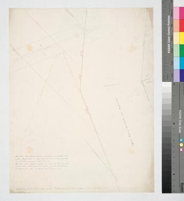 map of boundary of Thomas Tract with Los Angeles River