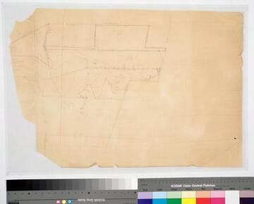 Tracing of Maria de los Reyes Domínguez, Guadalupe Marcelina Domínguez, and Susana Domínguez parcels