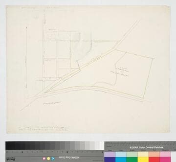 Road to San Gabriel with R.R. Workshops, County Hospital