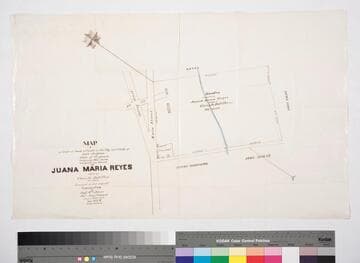 Tract of land: claimed by Juana Maria Reyes