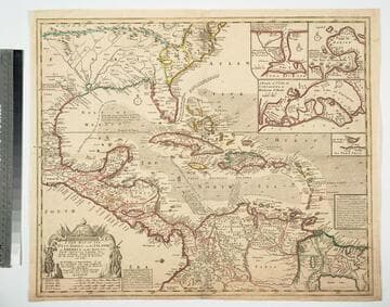 A New Map of the West Indies; or the Islands of America in the North Sea
