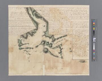 A sketch of Beaver Harbour with some remarks thereon taken while in search of building and limestone [cartographic material] / By John Marr, engineer