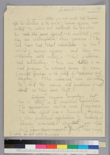 [Scientists and the Ballistics Research Laboratory, Aberdeen Proving Ground, Md, during WWII]