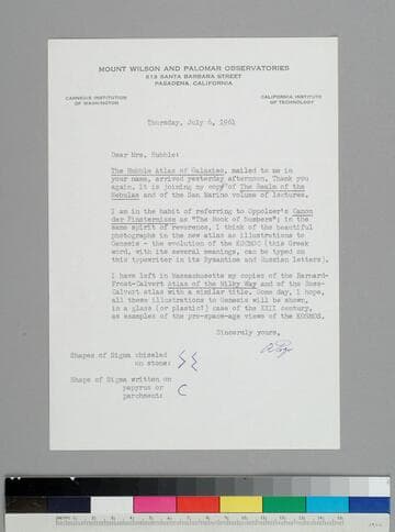 Angel Pogo of the Mount Wilson and Palomar Observatories