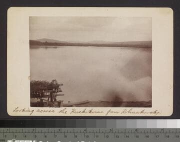 Looking across the Kuskokvim from Kolmakovsky