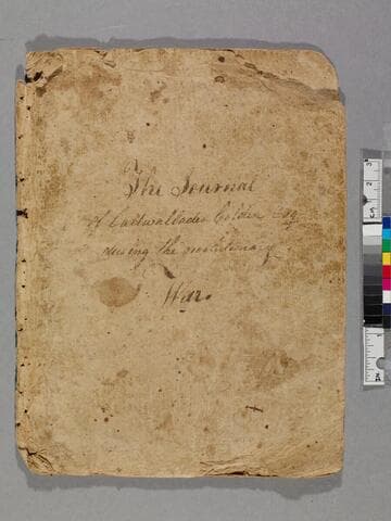 The Journal of Cadwallader Colden, Esq. 1776-1779