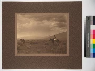Indian Farmer. Taos Valley