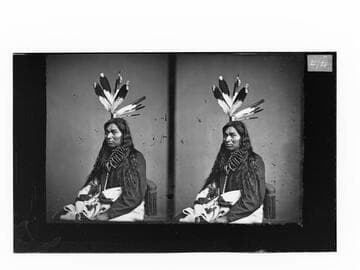 Portrait of Sac & Fox Chief