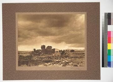 Prehistoric Hopi Ruins of the Citadel groupe in Arizona