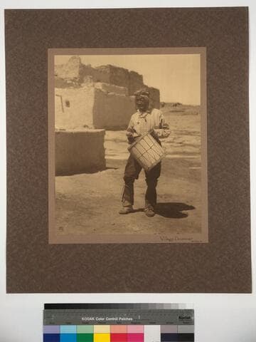 Village Drummer. Tesuque