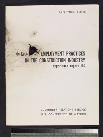 Report: "Changing Employment Practices in the Construction Industry Experience