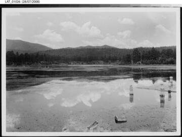 Lake view at Vermejo Ranch