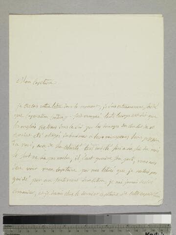 Letter : to Charles-René-Dominique Sochet Destouches, 1781 April 18
