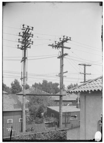 Distribution Lines - Los Angeles #4 Substation