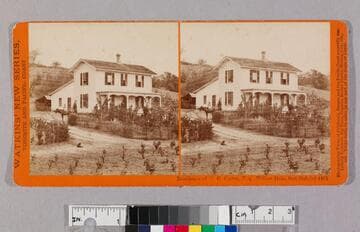 Residence of N. C. Carter, Esq., Willow Dale, San Gabriel