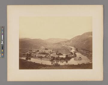 [Merrimac Mill, View Down the Carson River, Lyon County, Nevada]