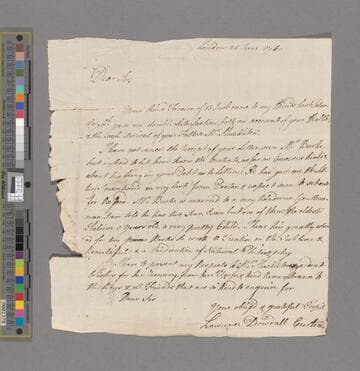 Curtin, Lawrence Dowdall. Letter to Richard Shackleton