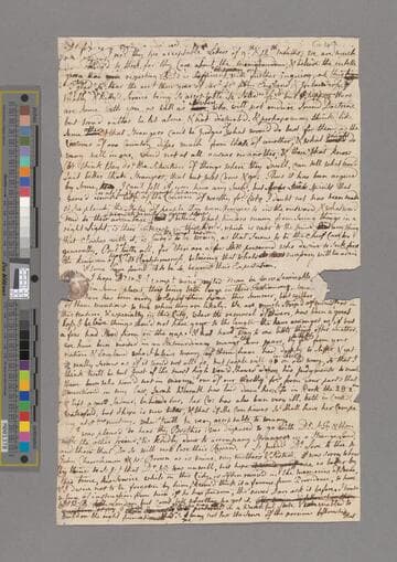 Shackleton, Elizabeth (Carleton). Letter to Joshua Carleton