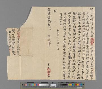 Chinese immigrants letters and notes, 1881 November