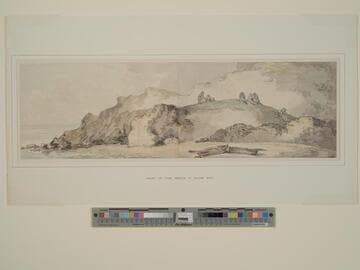 Part of the Rocks in Alum Bay