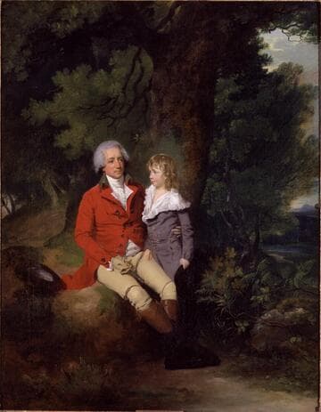 Ralph Winstanley Wood and His Son, William Warren Wood