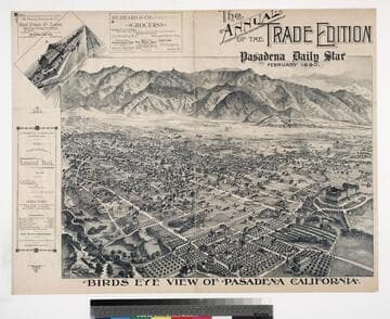 The annual of the Trade Edition Pasadena Daily Star