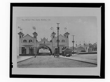 Bristol Pier, Santa Monica, Cal