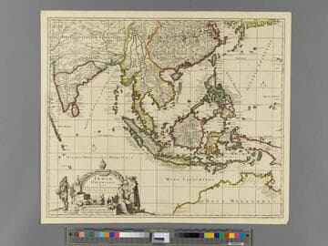 Indiae Orientalis : necnon insularum adiacentium ; nova descriptio edita / per F. de Witt Cum Privilegio Ordinum Hollandiae et Westfrisiae