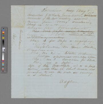 Original Minutes Aug 5/50