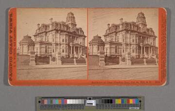Residence of Chas. Crocker, Esq., Cal. St. Hill, S.F