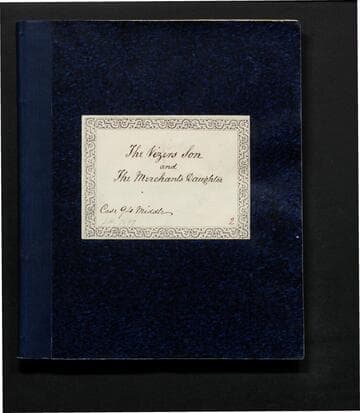 The Vizier's Son and the Merchant's Daughter