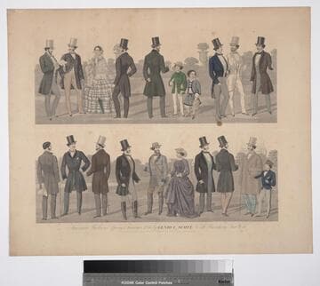 American fashions spring and summer 1856 by Genio C. Scott, No. 156 Broadway New York