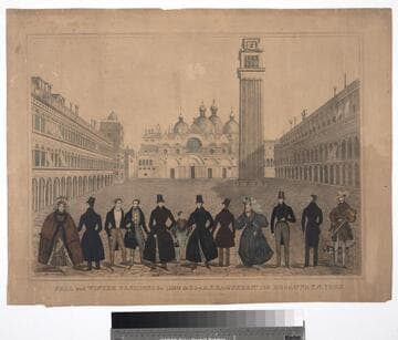 Fall and winter fashions for 1834 & 5 by A. F. Saguezs, No. 169 Broadway, N. York